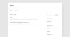Desktop Screenshot of news.caterer.com
