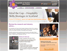 Tablet Screenshot of htss.caterer.com